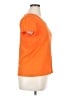 Max Studio Orange Short Sleeve T-Shirt Size XL - photo 4