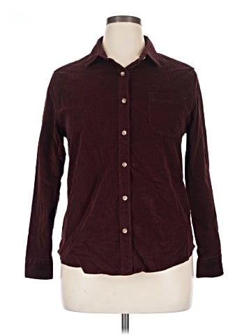 Jachs Girlfriend Long Sleeve Button-Down Shirt (view 1)