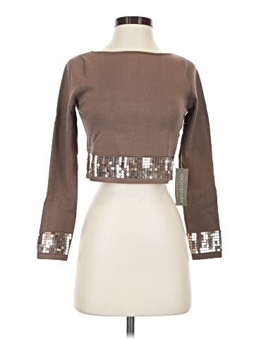 Eva Mendes by New York & Company Long Sleeve Top (view 1)
