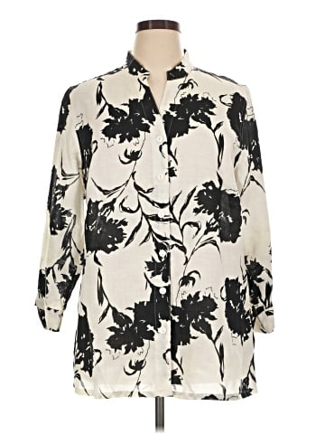 Lucy & Laurel 3/4 Sleeve Blouse (view 1)