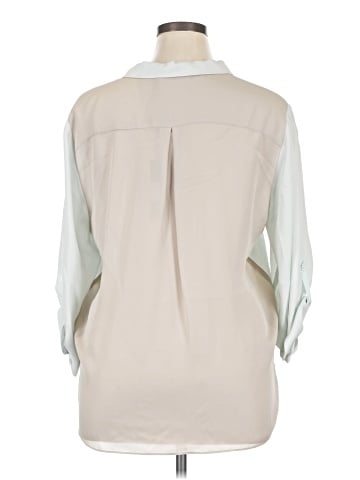 Elie Tahari 3/4 Sleeve Silk Top (view 2)