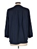 Vince Camuto 100% Polyester Blue 3/4 Sleeve Blouse Size L - photo 2