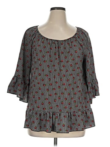Free Kisses 3/4 Sleeve Blouse (view 1)