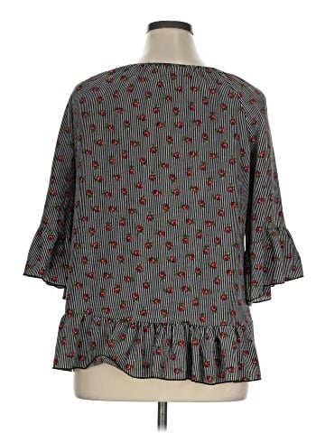 Free Kisses 3/4 Sleeve Blouse (view 2)