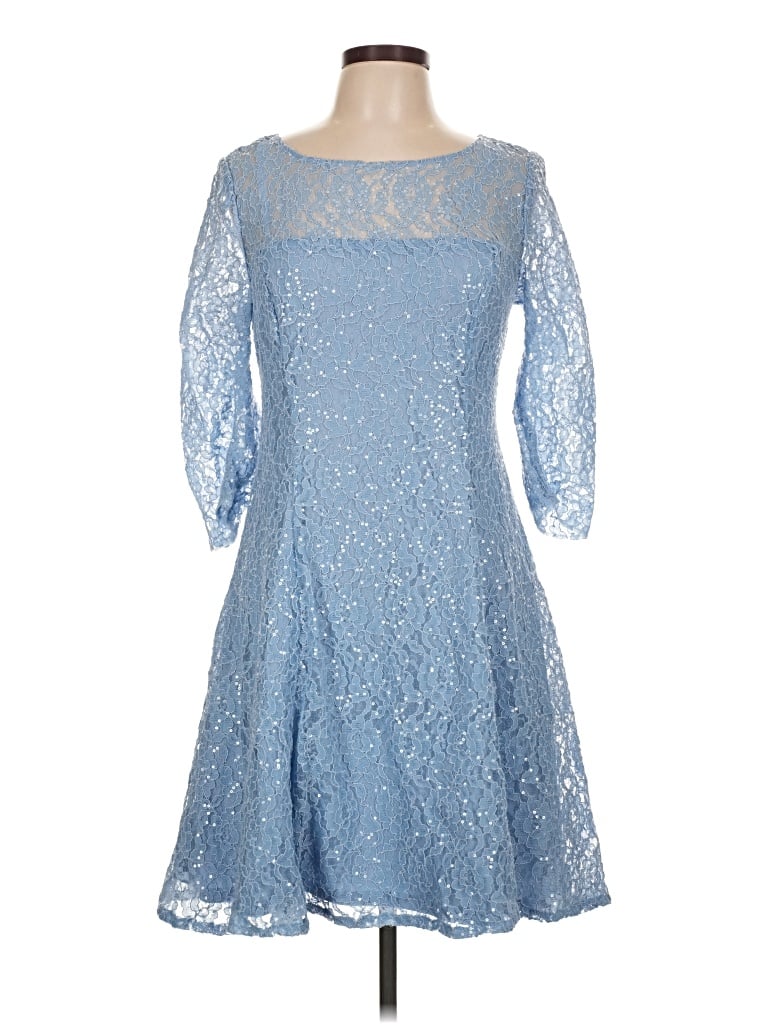 Pre-owned Slny Cocktail Dress In Blue