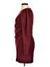 Dynamite Solid Burgundy Cocktail Dress Size XL - photo 5