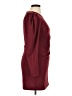 Dynamite Solid Burgundy Cocktail Dress Size XL - photo 4
