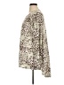 Cato Animal Print Ivory Long Sleeve Blouse Size XL - photo 5