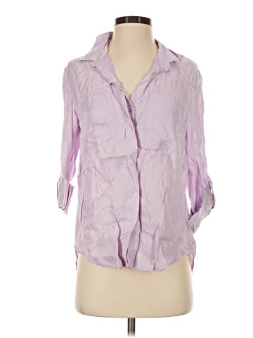 Velvet Heart 3/4 Sleeve Button-Down Shirt (view 1)