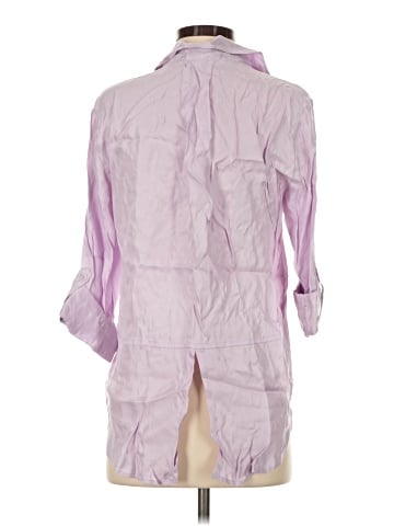 Velvet Heart 3/4 Sleeve Button-Down Shirt (view 2)