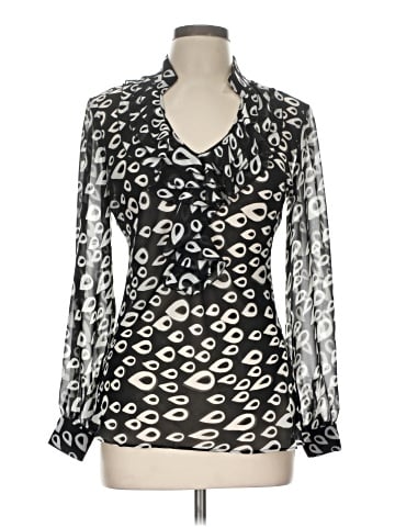 New York & Company Long Sleeve Blouse (view 1)
