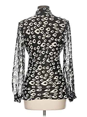 New York & Company Long Sleeve Blouse (view 2)