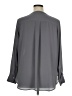 Violet & Claire 100% Polyester Gray Long Sleeve Blouse Size XL - photo 2