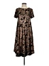Lularoe Paisley Brown Casual Dress Size S - photo 1