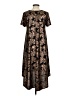 Lularoe Paisley Brown Casual Dress Size S - photo 2