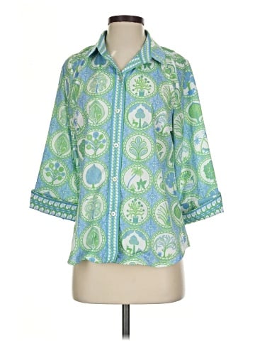Gretchen Scott Designs 3/4 Sleeve Blouse (view 1)