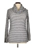 Maison Jules Silver Turtleneck Sweater Size XL - photo 1