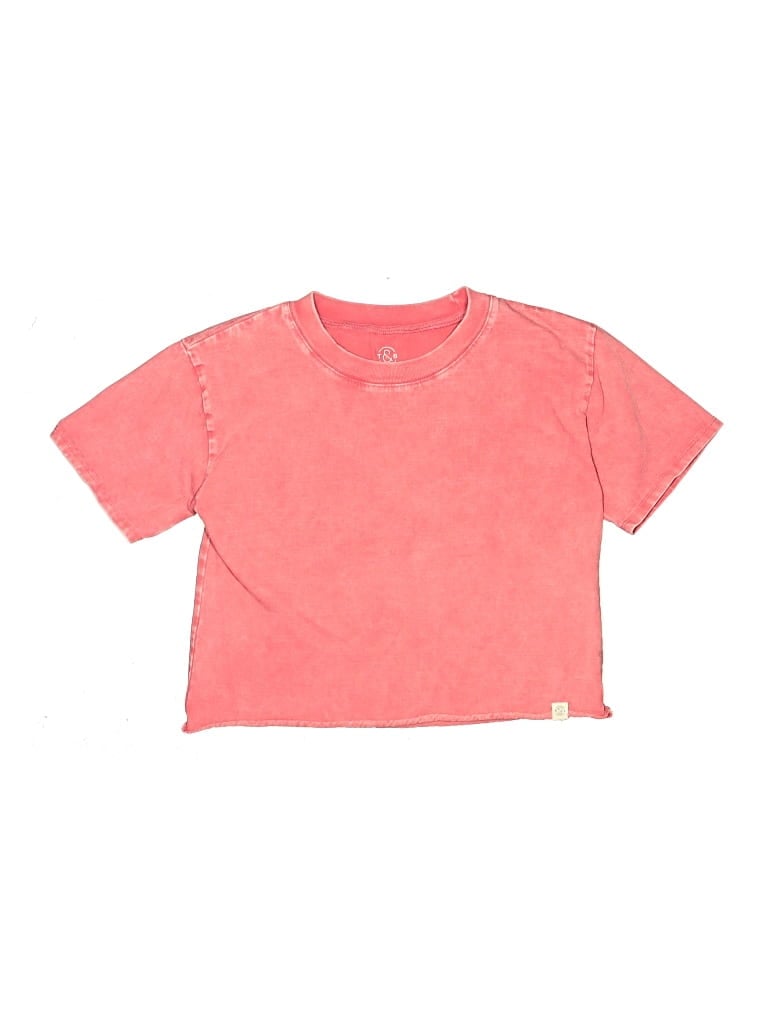 Pre-owned Treasure & Bond Kids' Short Sleeve T-shirt In Pink