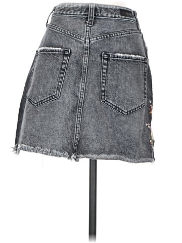 Abercrombie & Fitch Denim Skirt (view 2)