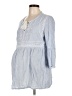 Seraphine Blue 3/4 Sleeve Blouse Size 8 - photo 1