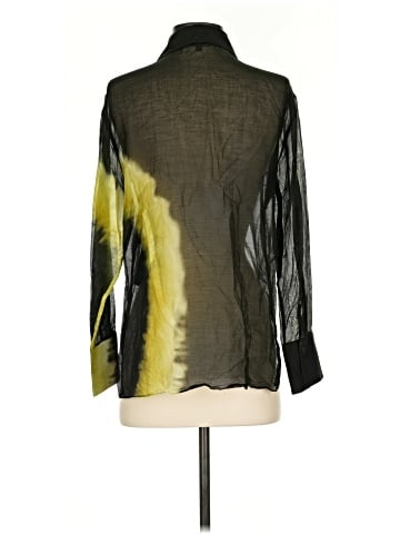 Massimo Dutti Long Sleeve Silk Top (view 2)