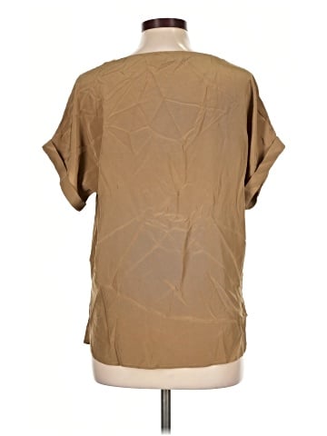 Ralph Lauren Short Sleeve Silk Top (view 2)