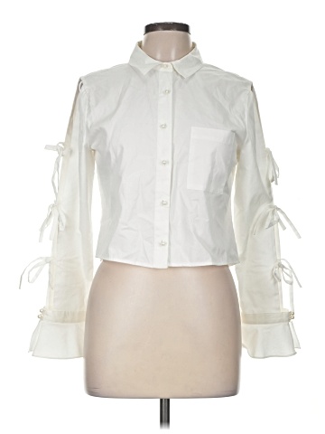 Jonathan Simkhai 3/4 Sleeve Blouse (view 1)