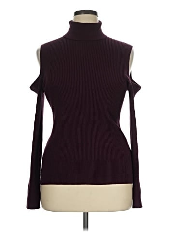 Cable & Gauge Turtleneck Sweater (view 1)