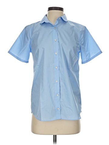 Lands' End Short Sleeve Blouse (view 1)