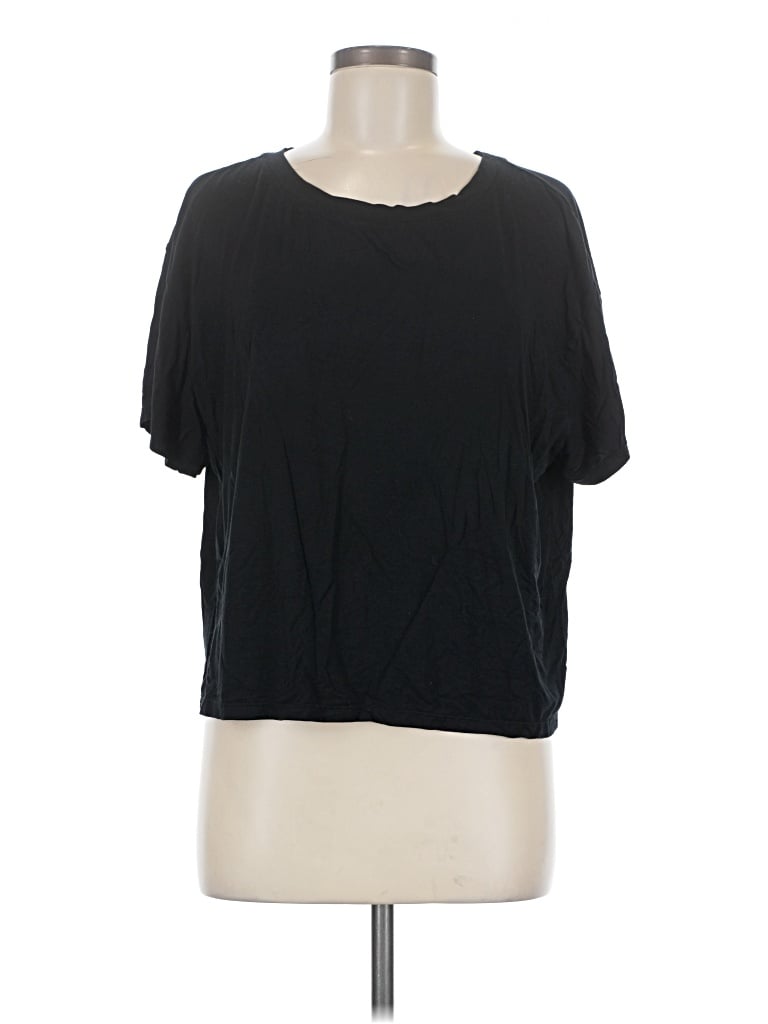 Pre-owned Nordstrom Rack Short Sleeve T-shirt In Black