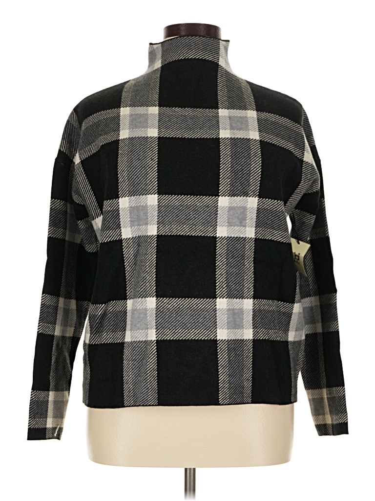 Pre-owned Max Studio Turtleneck Sweater In Black