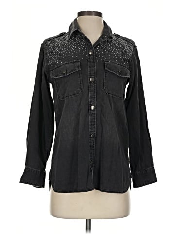 Current/Elliott Long Sleeve Button-Down Shirt (view 1)
