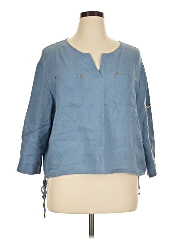 Ellen Tracy 3/4 Sleeve Blouse (view 1)
