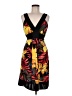 Raya Sun Tropical Black Cocktail Dress Size M - photo 1