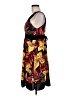 Raya Sun Tropical Black Cocktail Dress Size M - photo 5