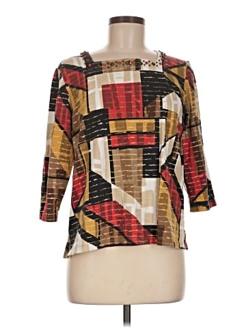 Alfred Dunner 3/4 Sleeve Blouse (view 1)