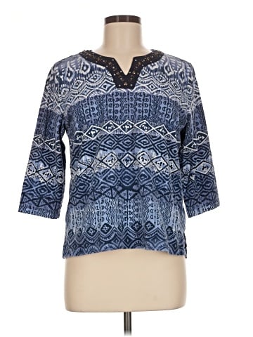 Alfred Dunner 3/4 Sleeve Blouse (view 1)