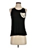 rue21 100% Rayon Black Sleeveless Top Size S - photo 1