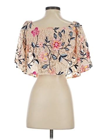 Bebe Short Sleeve Blouse (view 2)