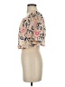 Bebe Floral Pink Short Sleeve Blouse Size S - photo 5