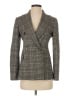 Max Mara Studio Houndstooth Gray Black Blazer Size 2 - photo 1