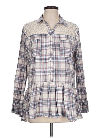 Easel Long Sleeve Button-Down Shirt (view 1)