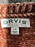 Orvis 100% Polyester Tweed Brown Pullover Sweater Size L - photo 7