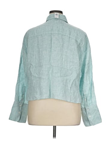 Banana Republic 3/4 Sleeve Button-Down Shirt (view 2)