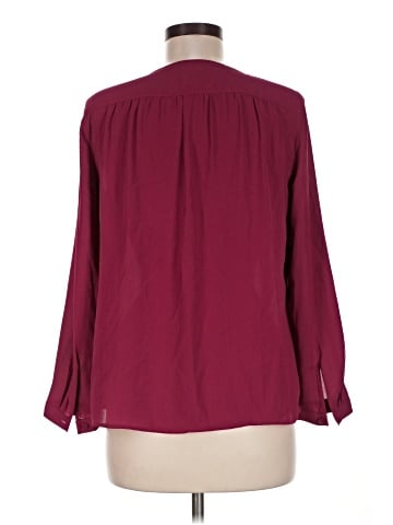 Ann Taylor LOFT Outlet Long Sleeve Blouse (view 2)