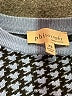 Philosophy Republic Clothing Polka Dots Blue Pullover Sweater Size XS - photo 7