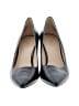 Nine West 100% Leather Black Heels Size 10 1/2 - photo 2