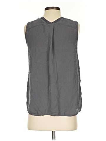 Vince. Sleeveless Silk Top (view 2)