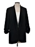 Express 100% Polyester Solid Black Blazer Size S - photo 1