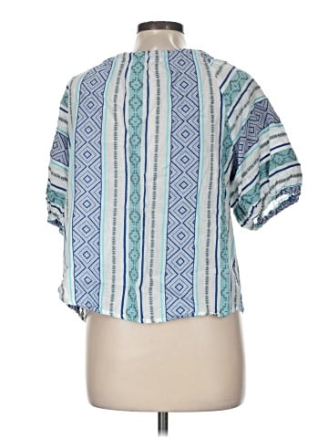 Velvet by Graham & Spencer Short Sleeve Blouse (view 2)